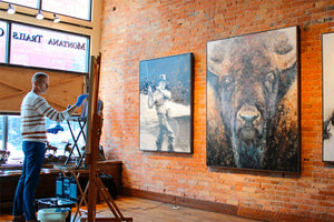 Artist David Frederick Riley