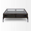 Arelius Square Coffee Table, Three Color Options