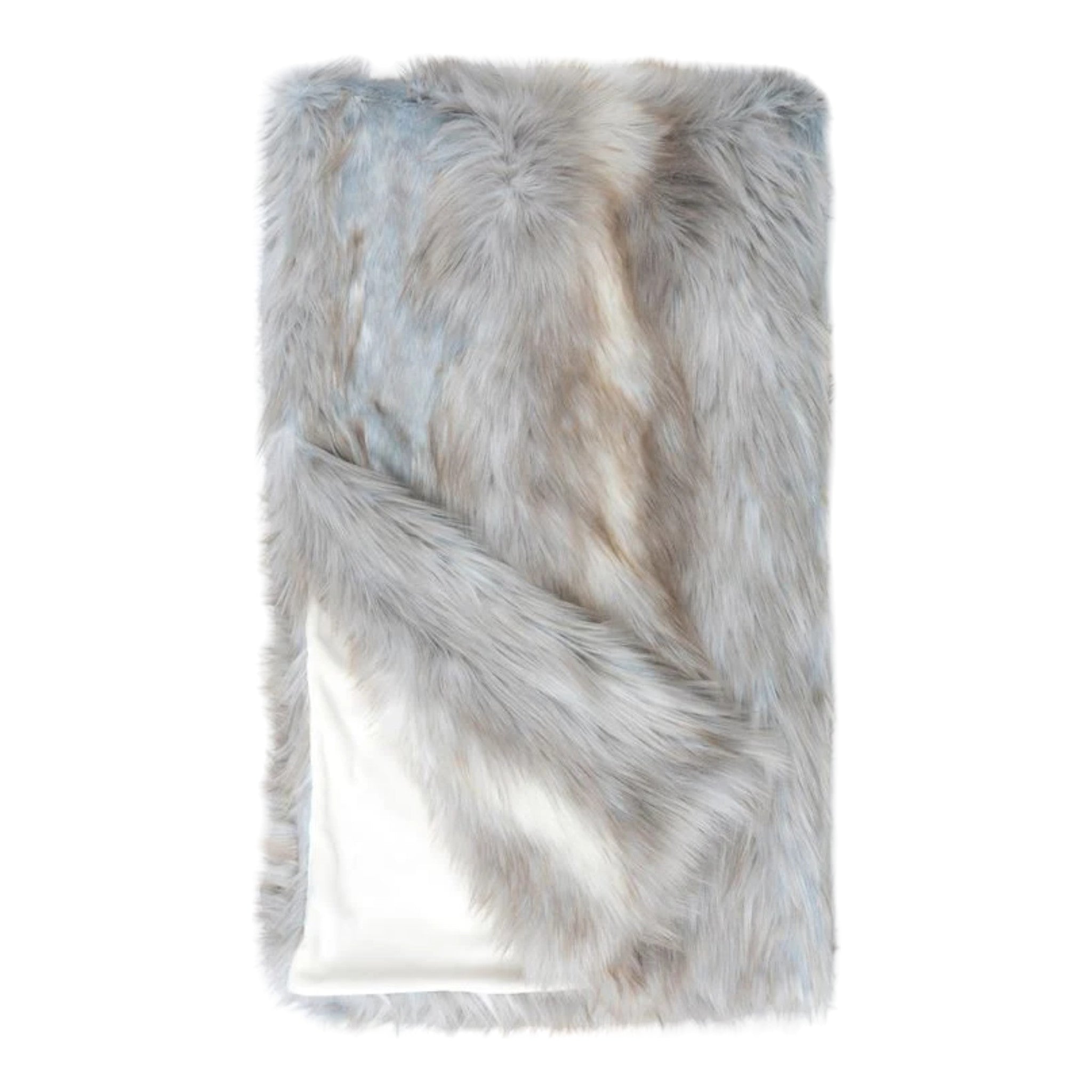 Limited Edition Siberian Fox Faux Fur Throws 60" x 72"