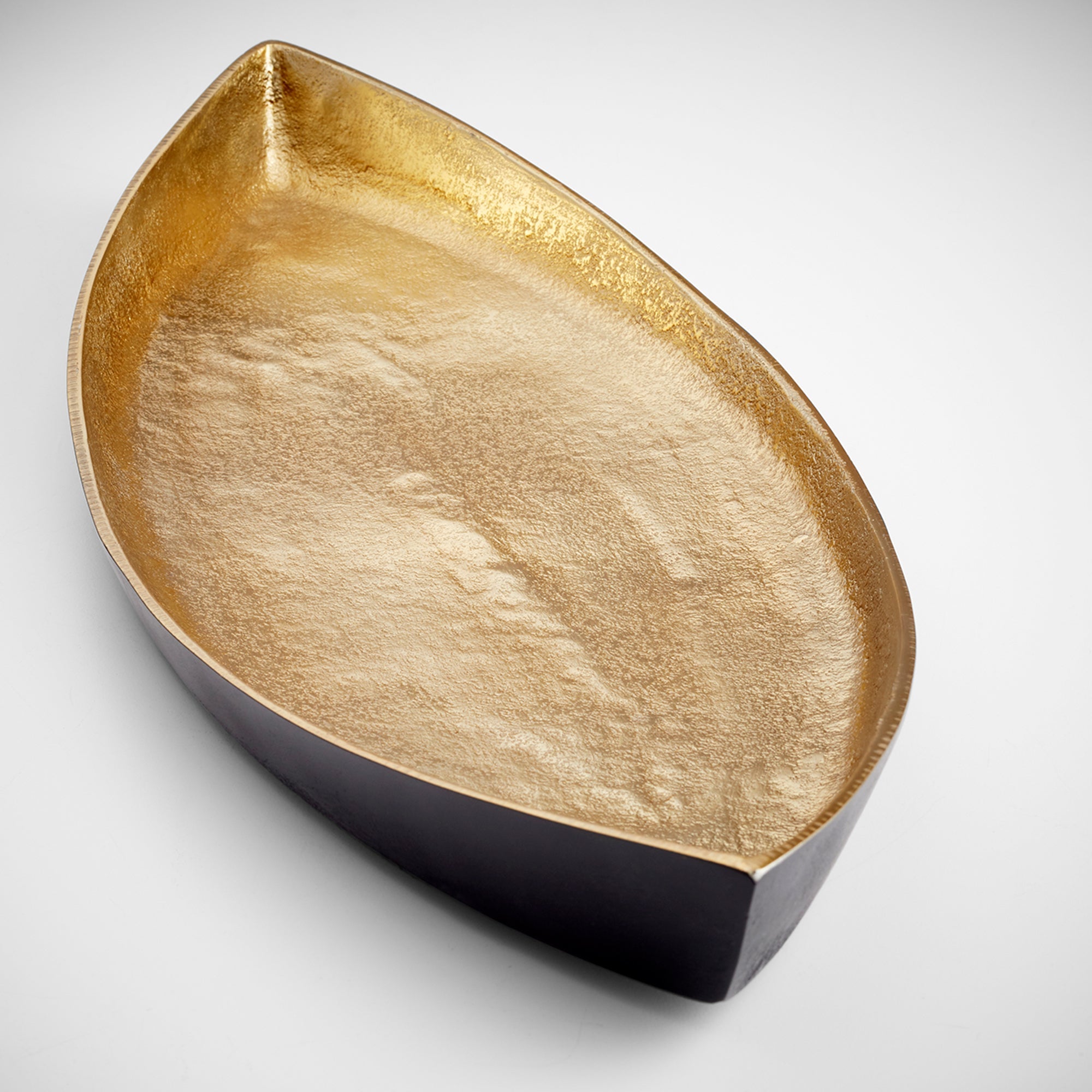 Alumbrar Tray - Matte Black And Gold