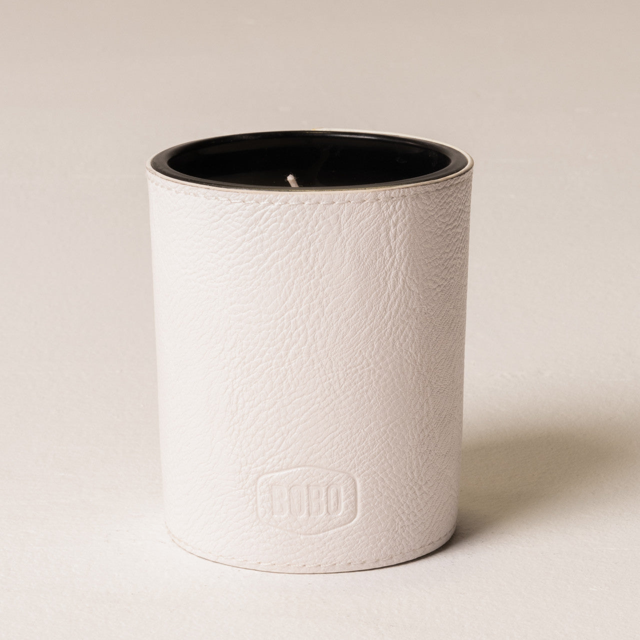 Coton Frais Leather Wrapped Candle