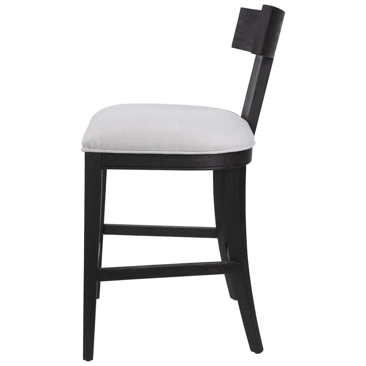 side view idris counter stool charcoal