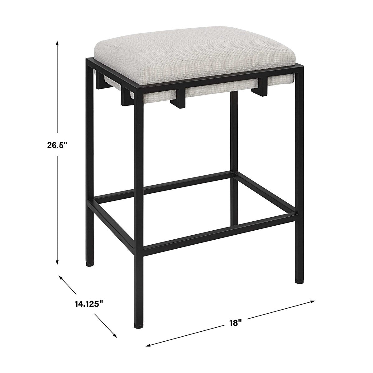 dimensions paradox counter stool