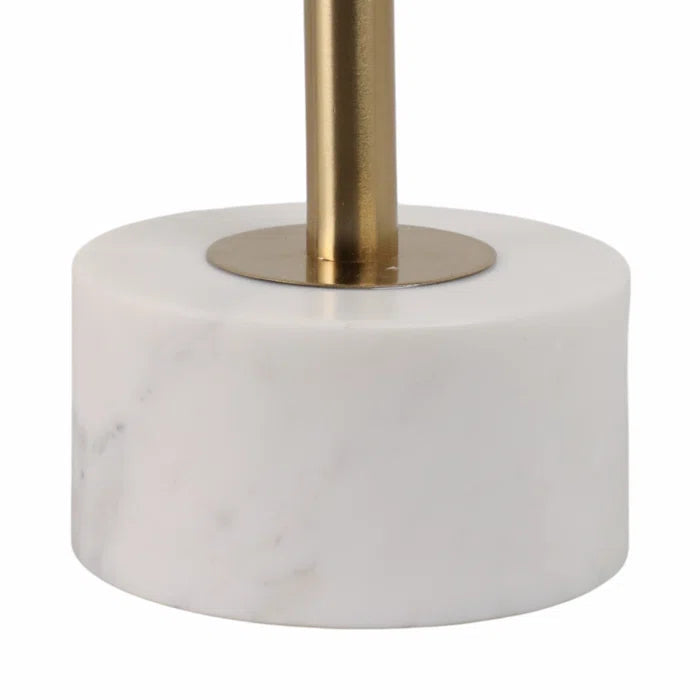 Cannes Agate + Marble Accent Table 24" H