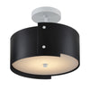 Ritsu Semi-Flush Mount, 3 Color Options