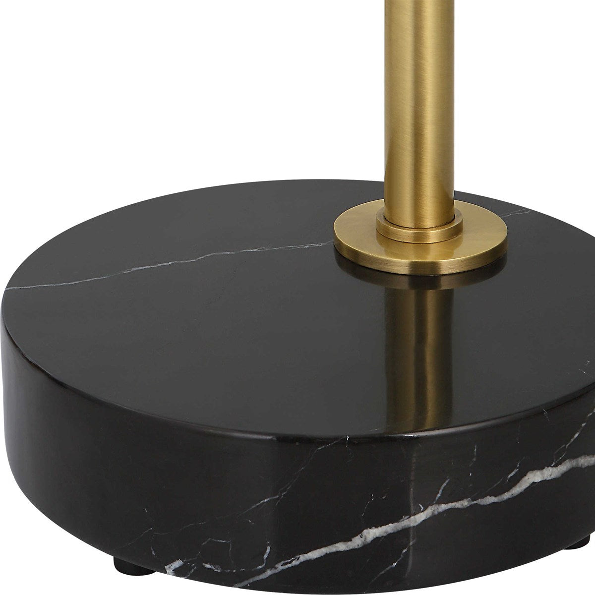 Huxford Floor Lamp Marble Base Detail