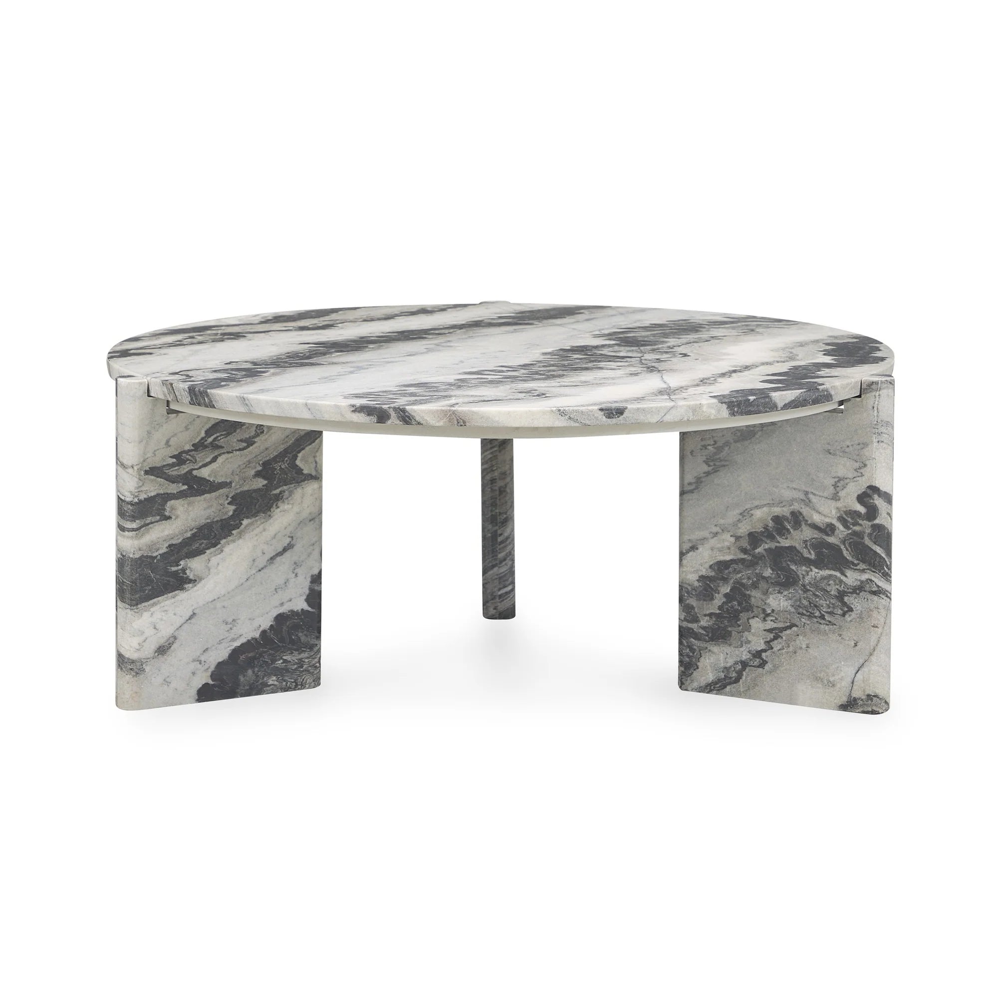 Zora Marble Round Coffee Table