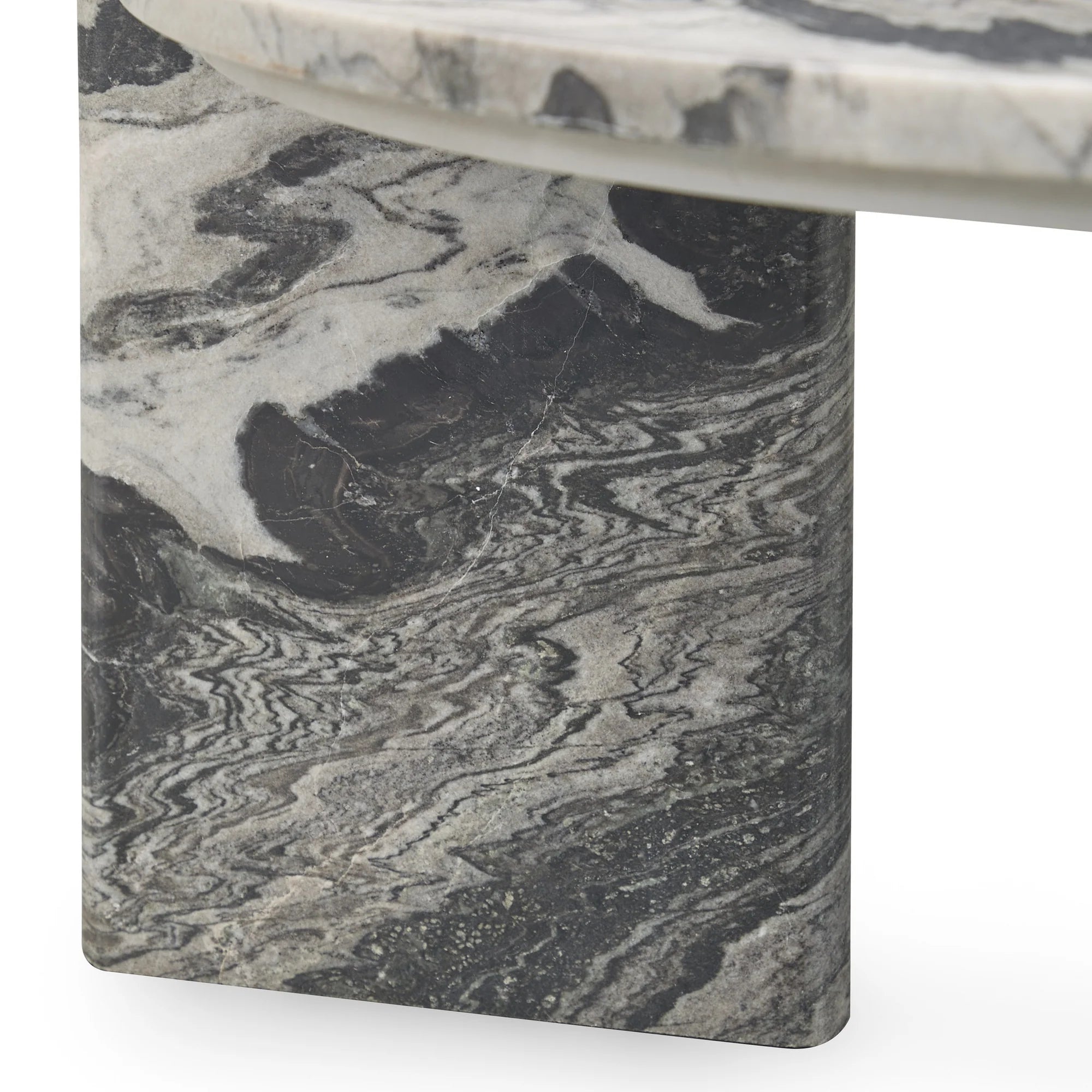 Zora Marble Round Coffee Table
