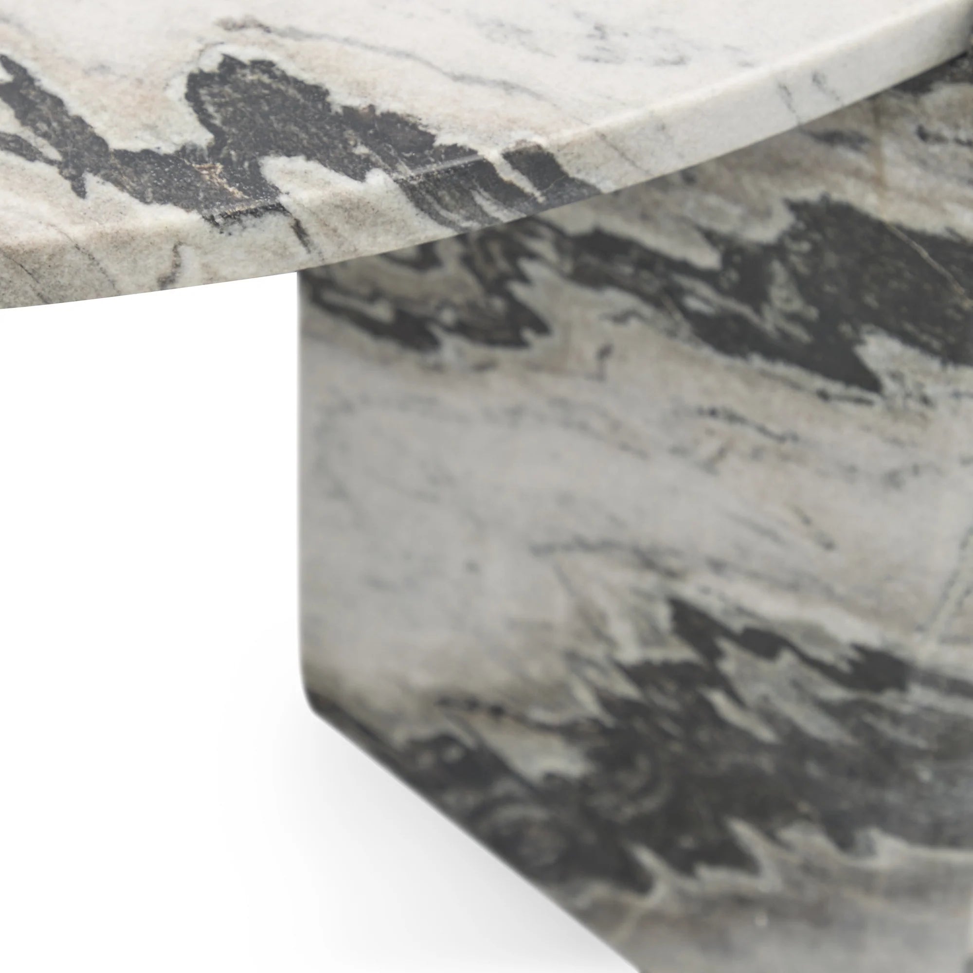 Zora Marble Round Coffee Table