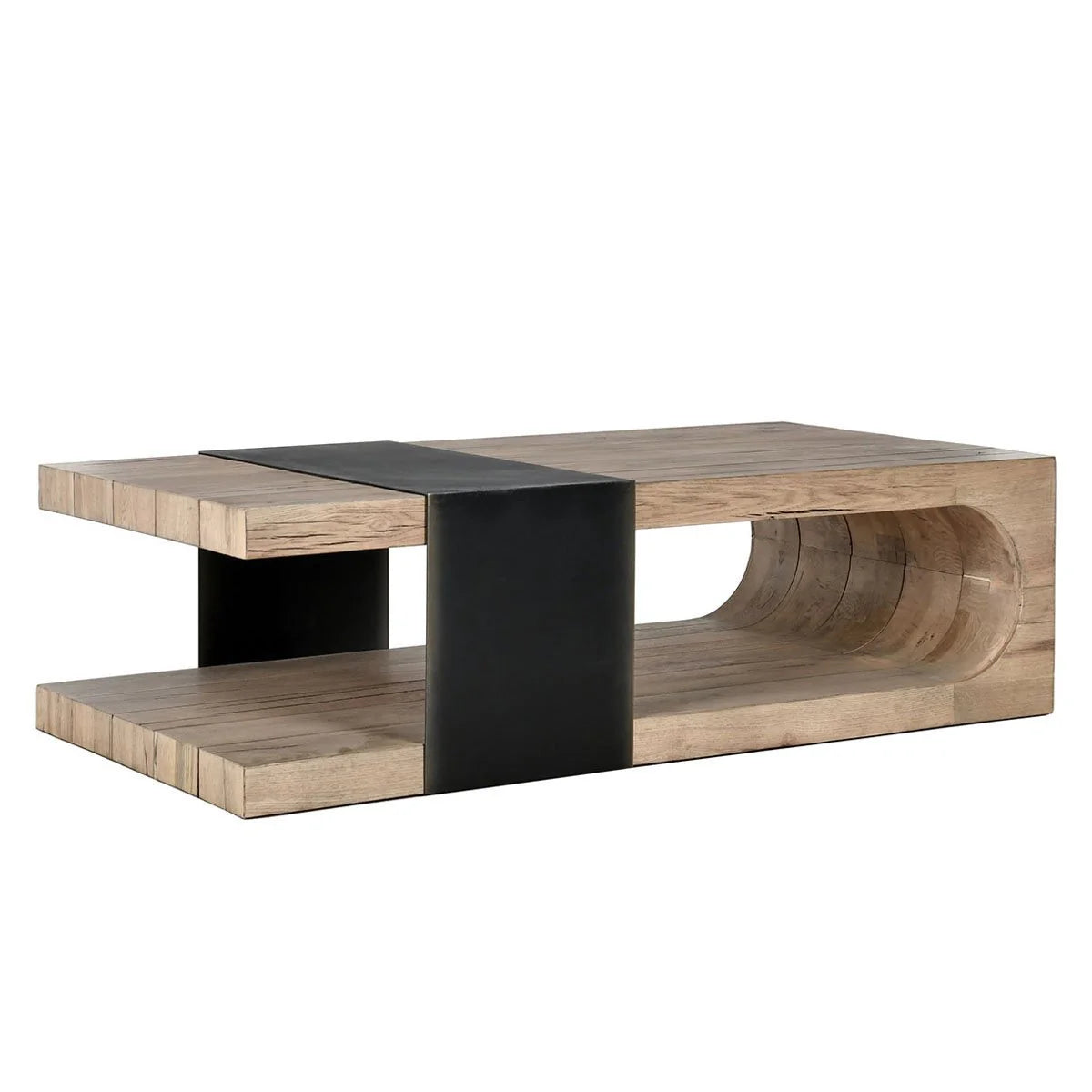 Danica Solid Wood Rectangle Coffee Table
