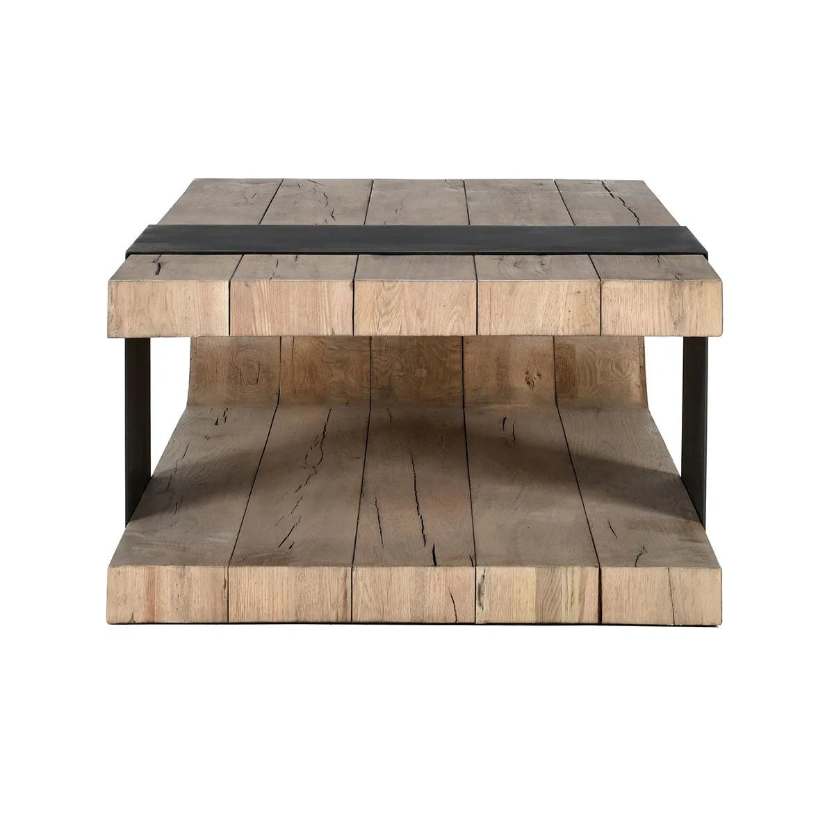 Danica Solid Wood Rectangle Coffee Table