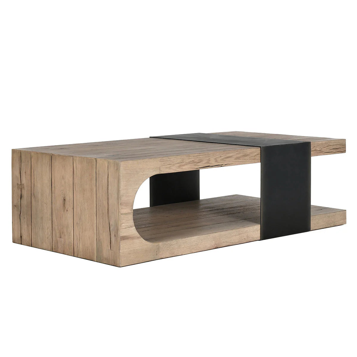 Danica Solid Wood Rectangle Coffee Table