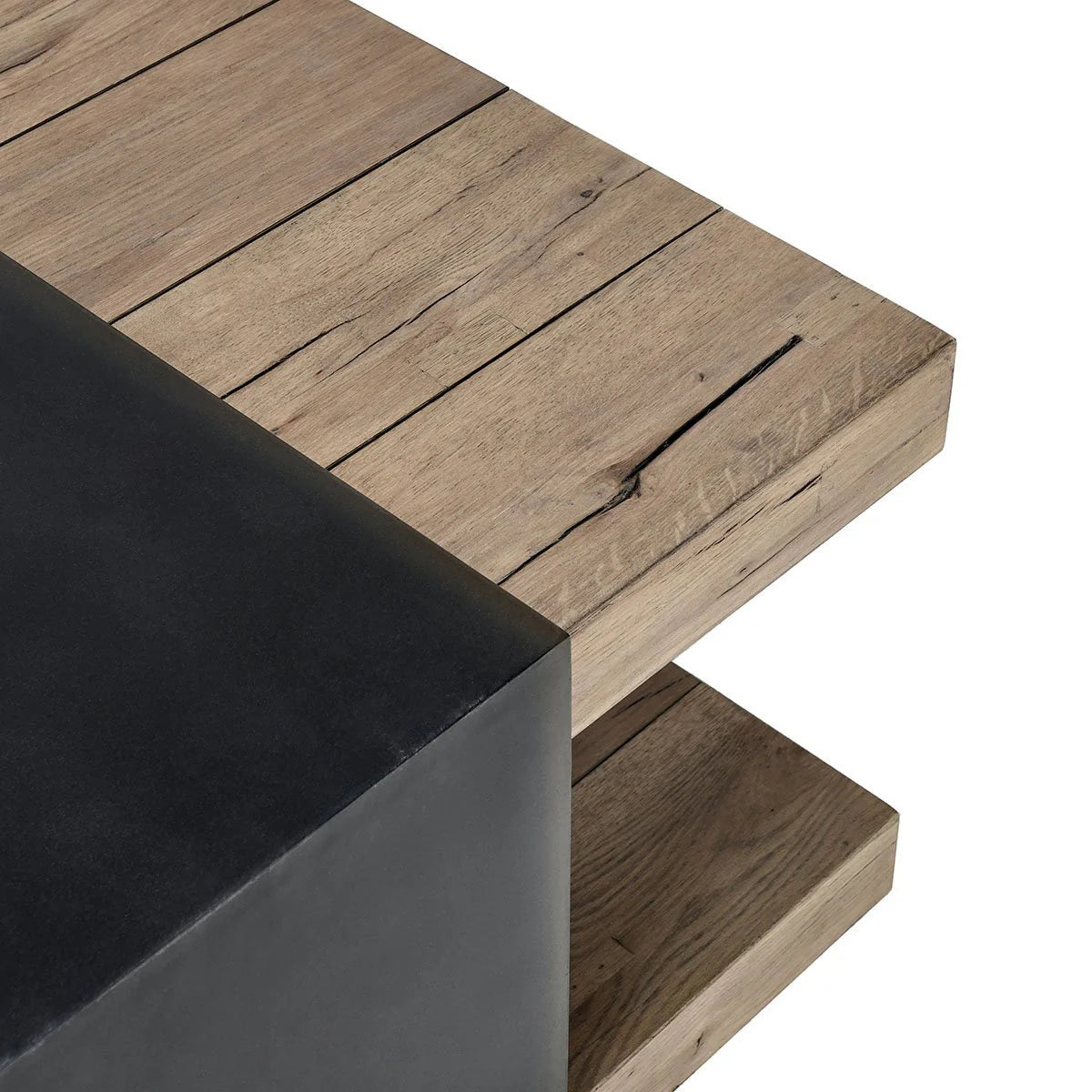 Danica Solid Wood Rectangle Coffee Table