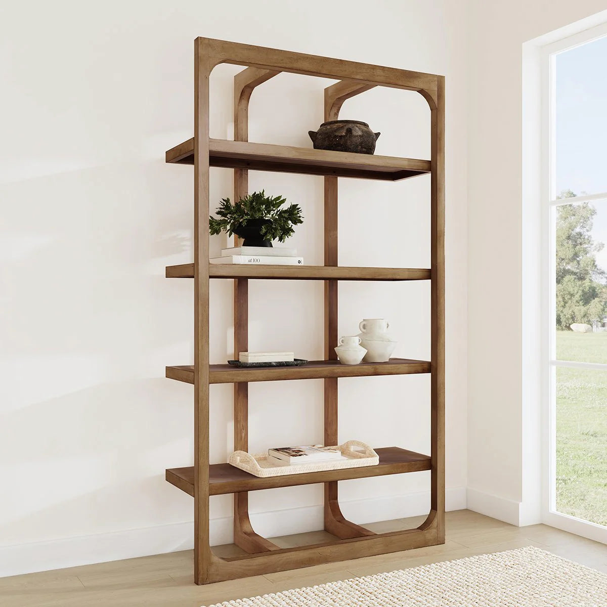 Gordon Solid Wood Bookcase