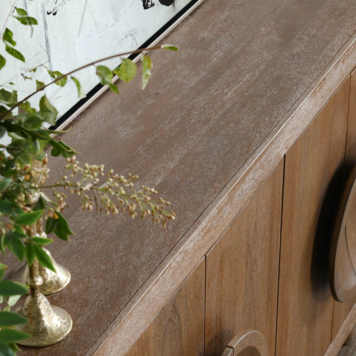 Vally Solid Wood 6Dr Buffet