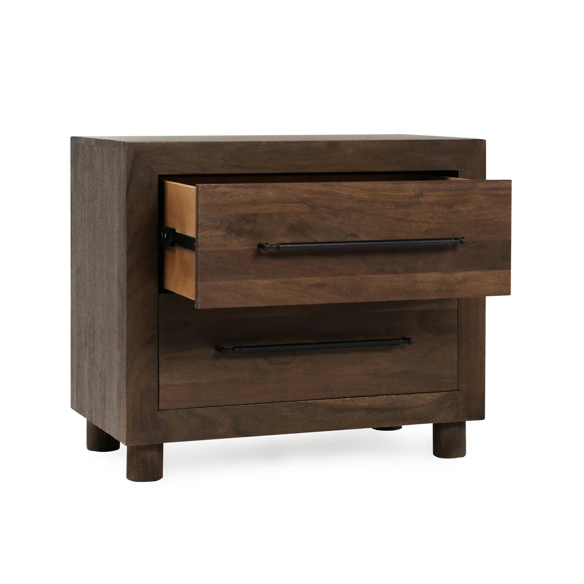 Jaxon Solid Wood 2Dwr Nightstand