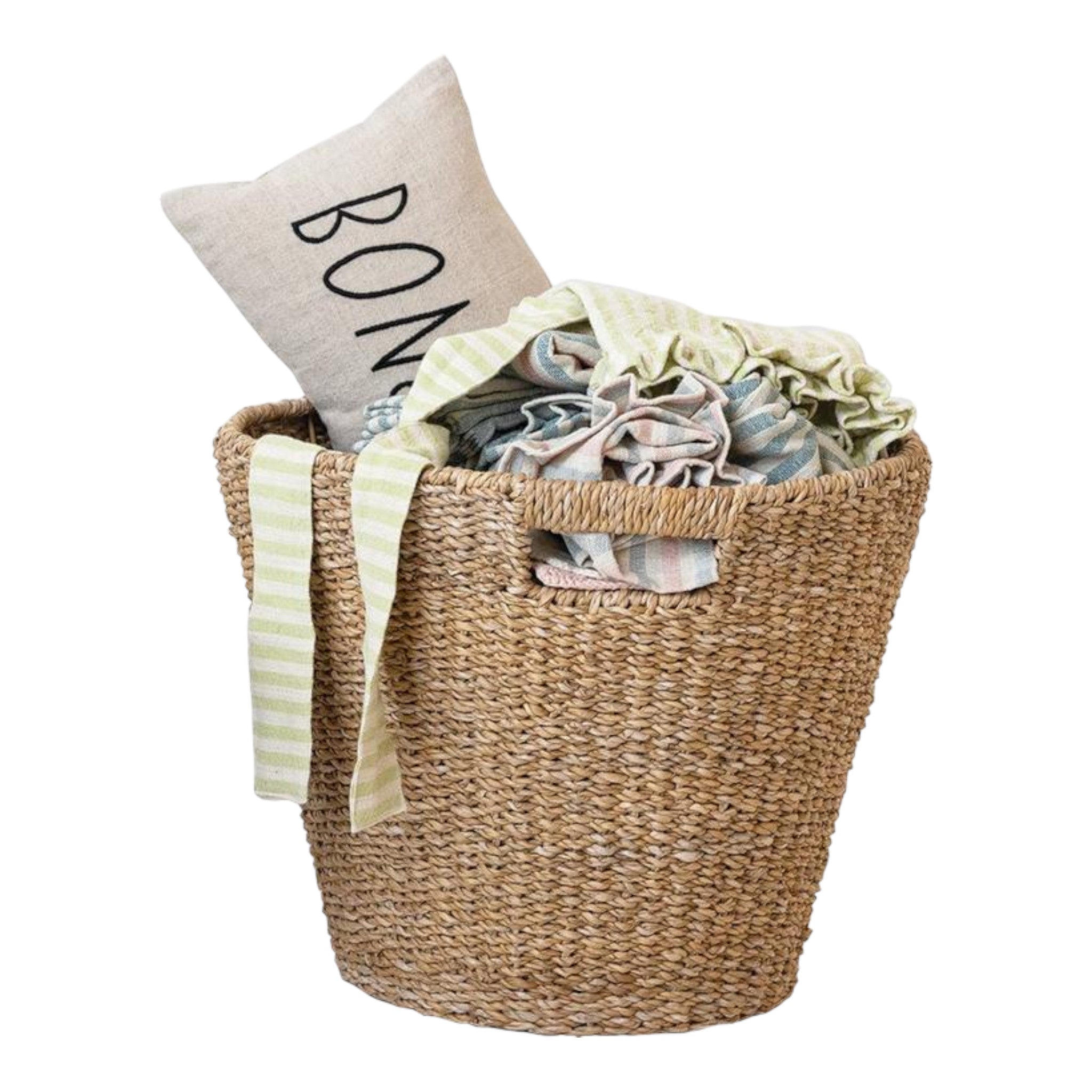 Seagrass Basket w/ Handles