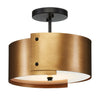 Ritsu Semi-Flush Mount, 3 Color Options