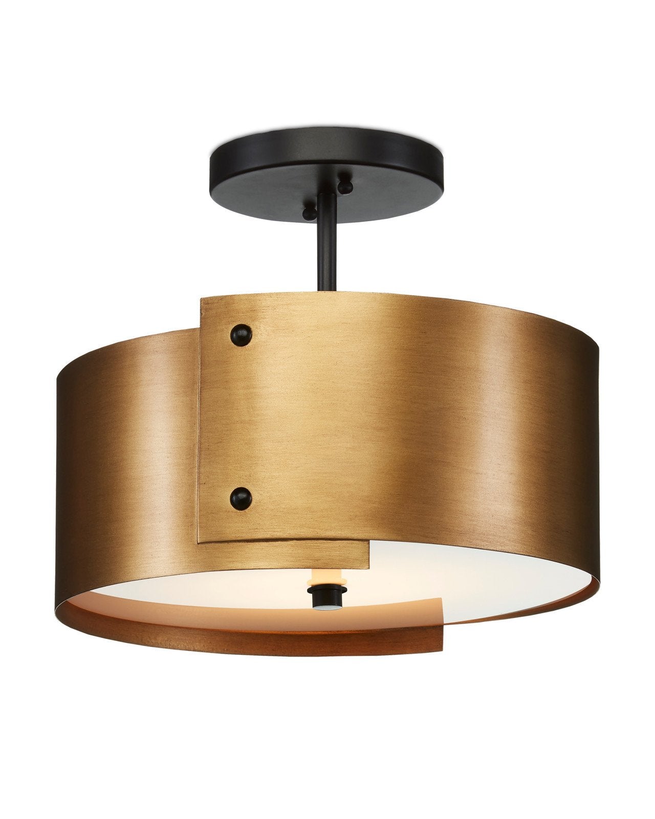 Ritsu Semi-Flush Mount, 3 Color Options