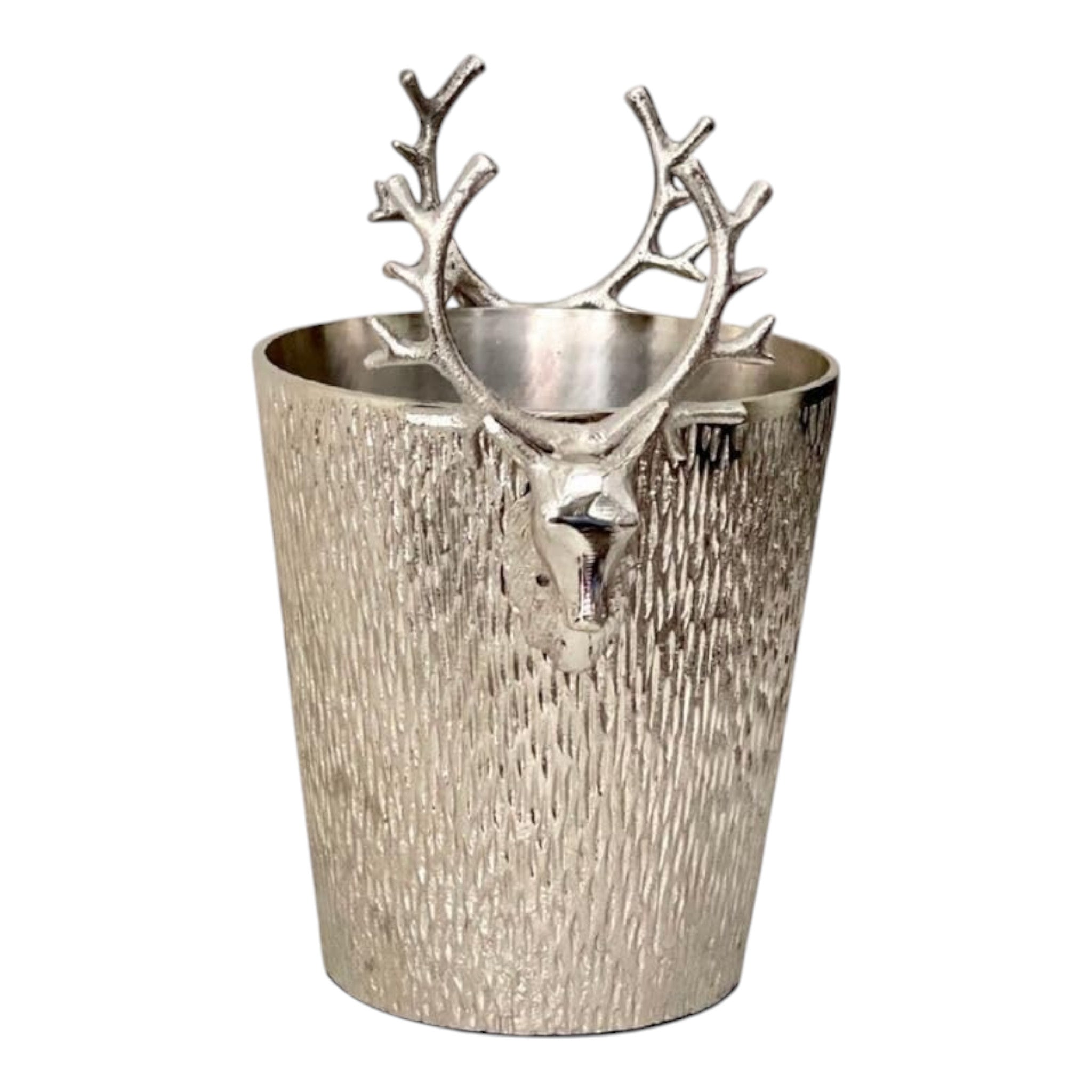 Diameter Cast Aluminum Stag Ice Bucket