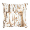 Rabbit Fur Pillow, 2 Sizes, 3 Colorways