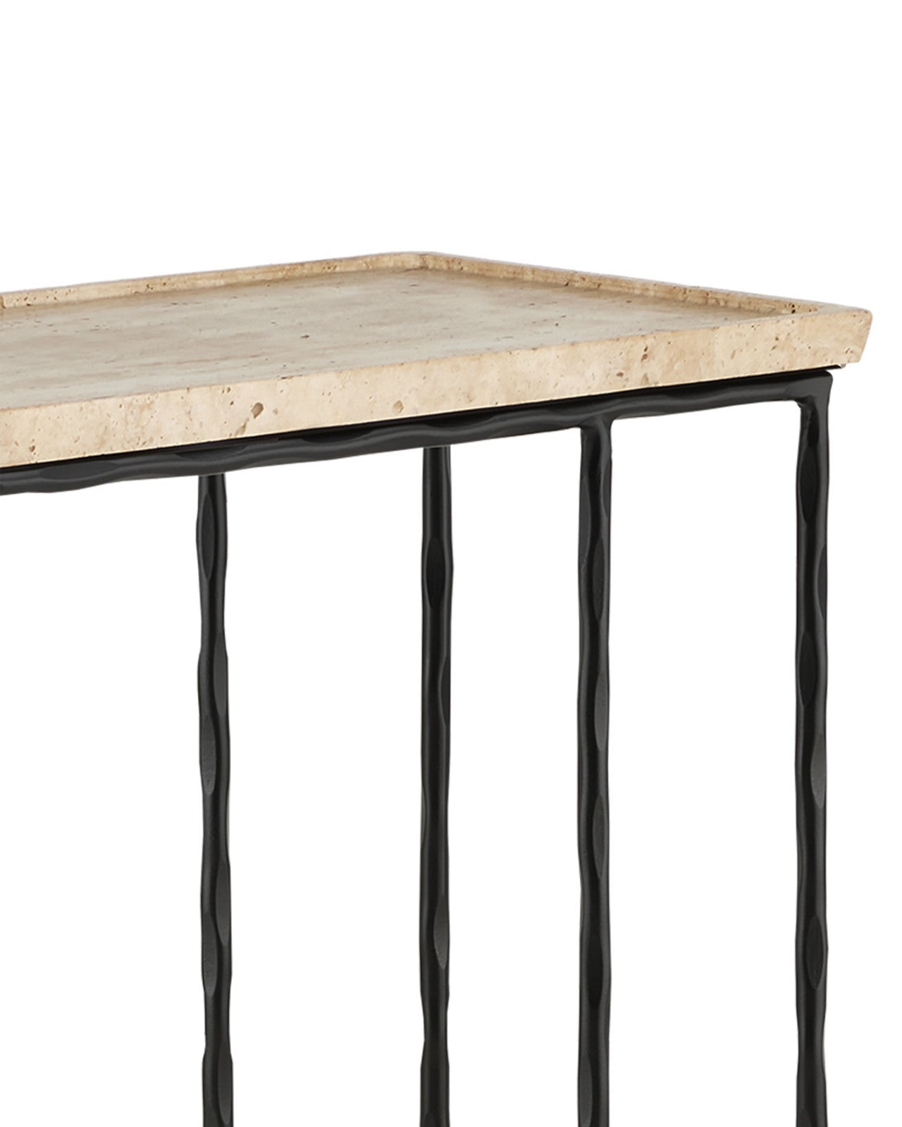 Boyles Travertine C Table