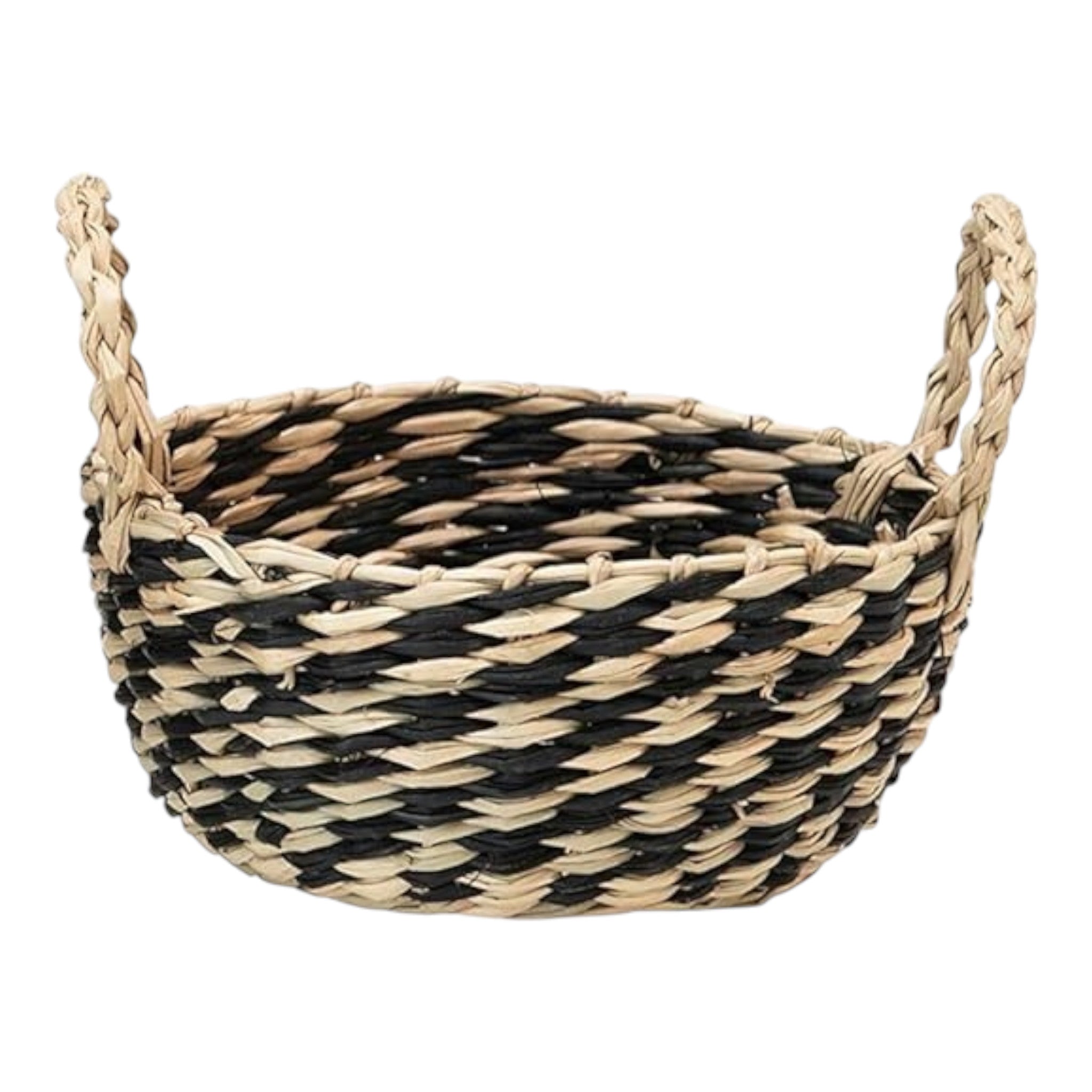 Hand-Woven Seagrass Basket