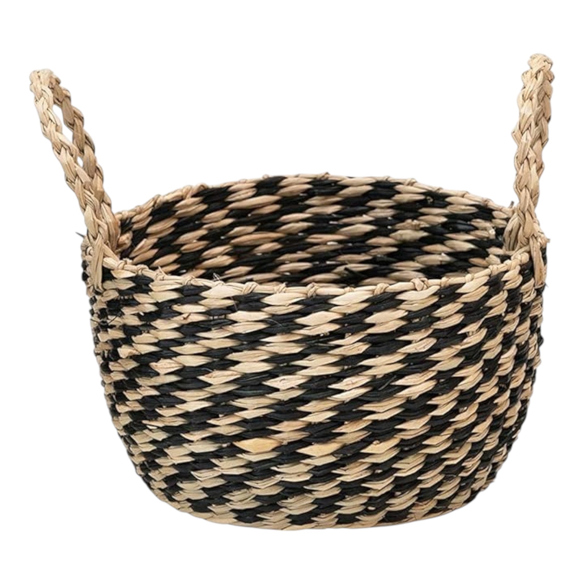 Hand-Woven Seagrass Basket