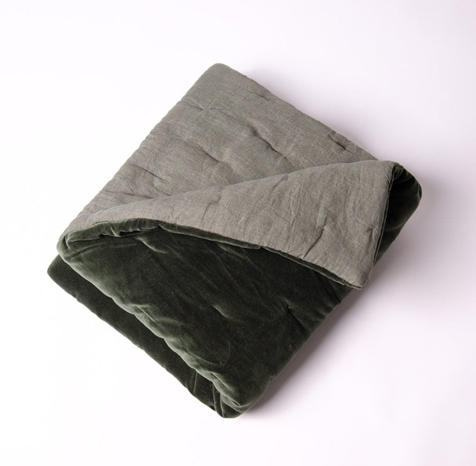 Mesa Linen & Velvet Quilt