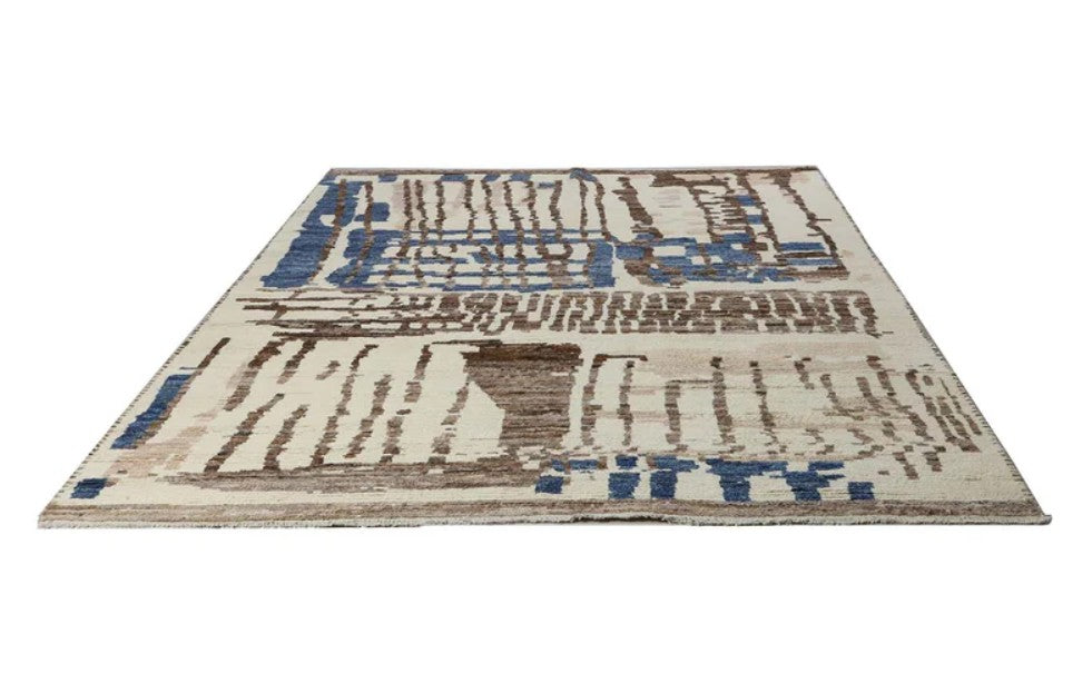 Blue Moroccan Berber Rug
