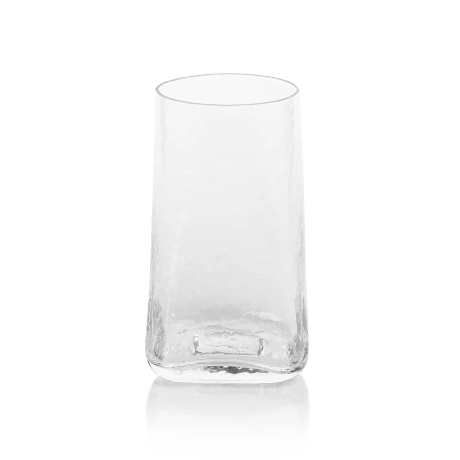 Kallos Hammered Highball Glass