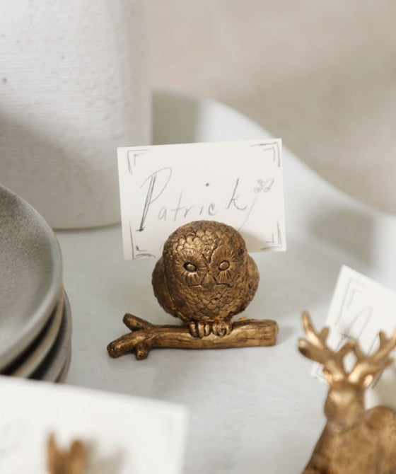 Enchanted Critter Name Card Holder