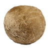 Shearling Puff Ball Pillow