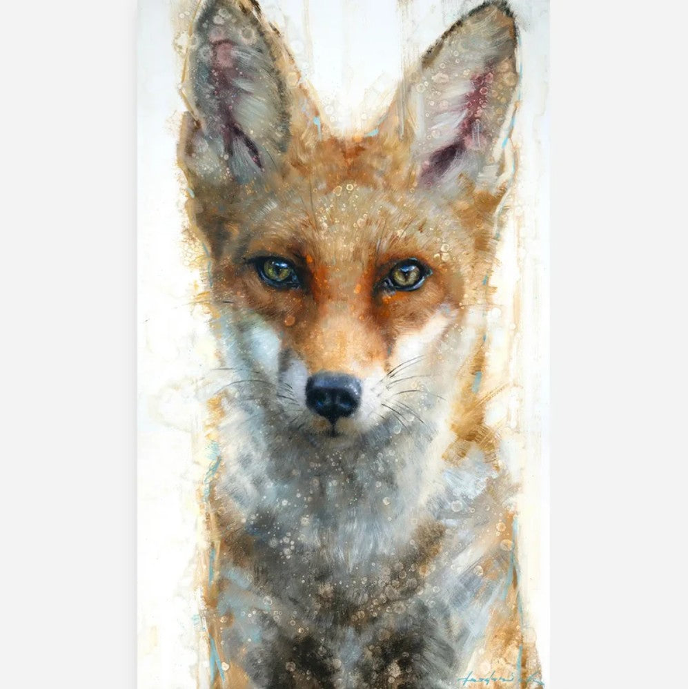 Limited Edition Framed "Cinder" Print by David Frederick Riley