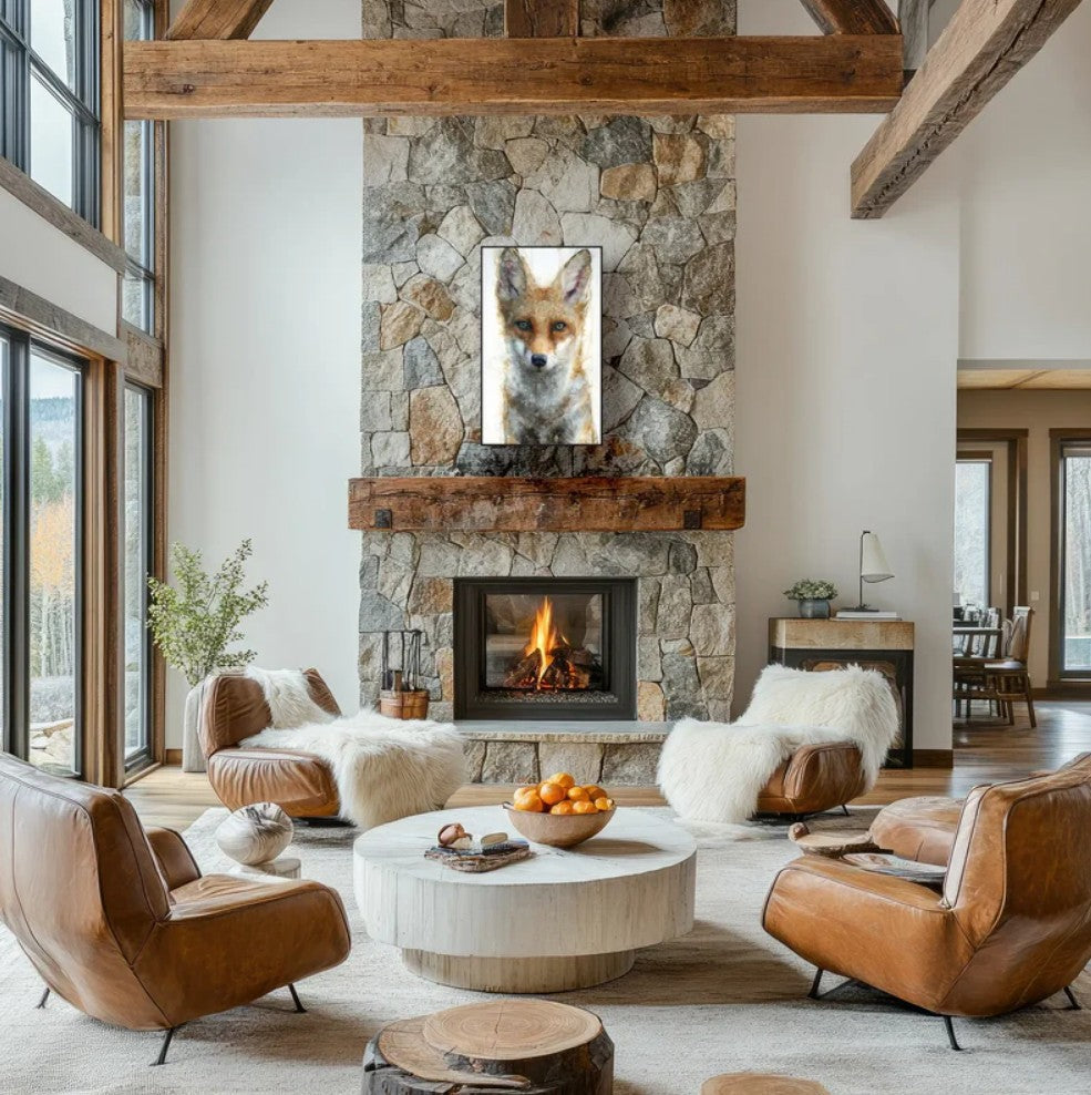 Limited Edition Framed "Cinder" Print by David Frederick Riley