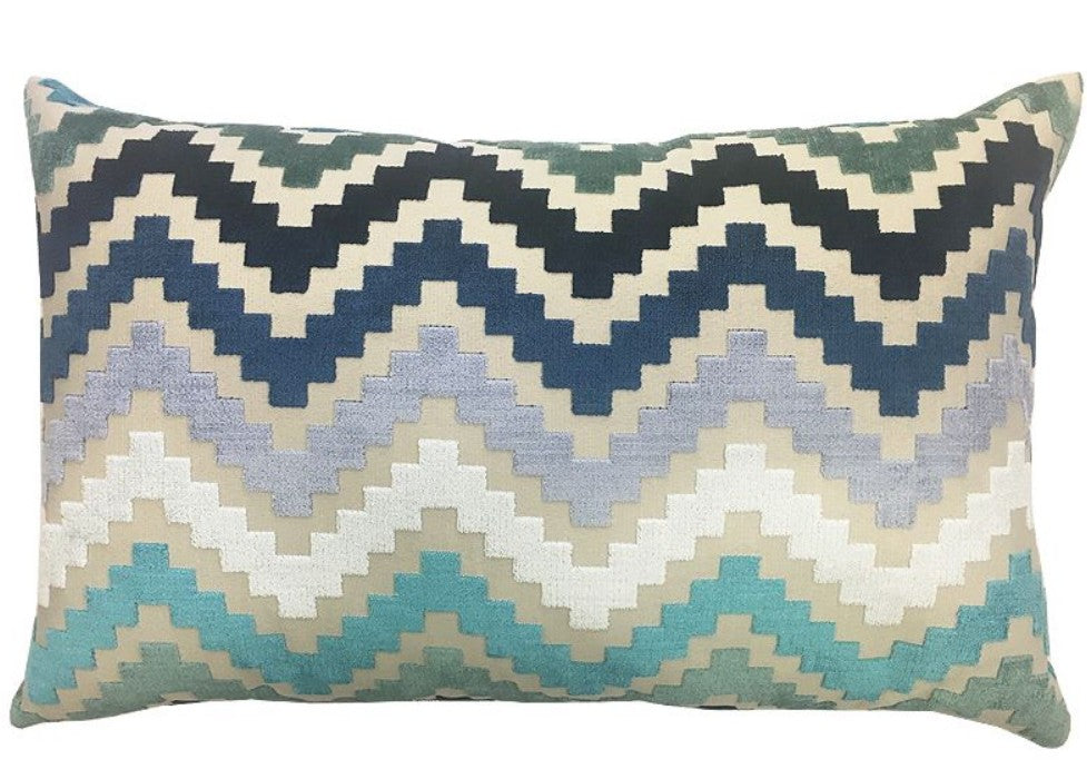 MARTINA LUMBAR PILLOW IN INDIGO