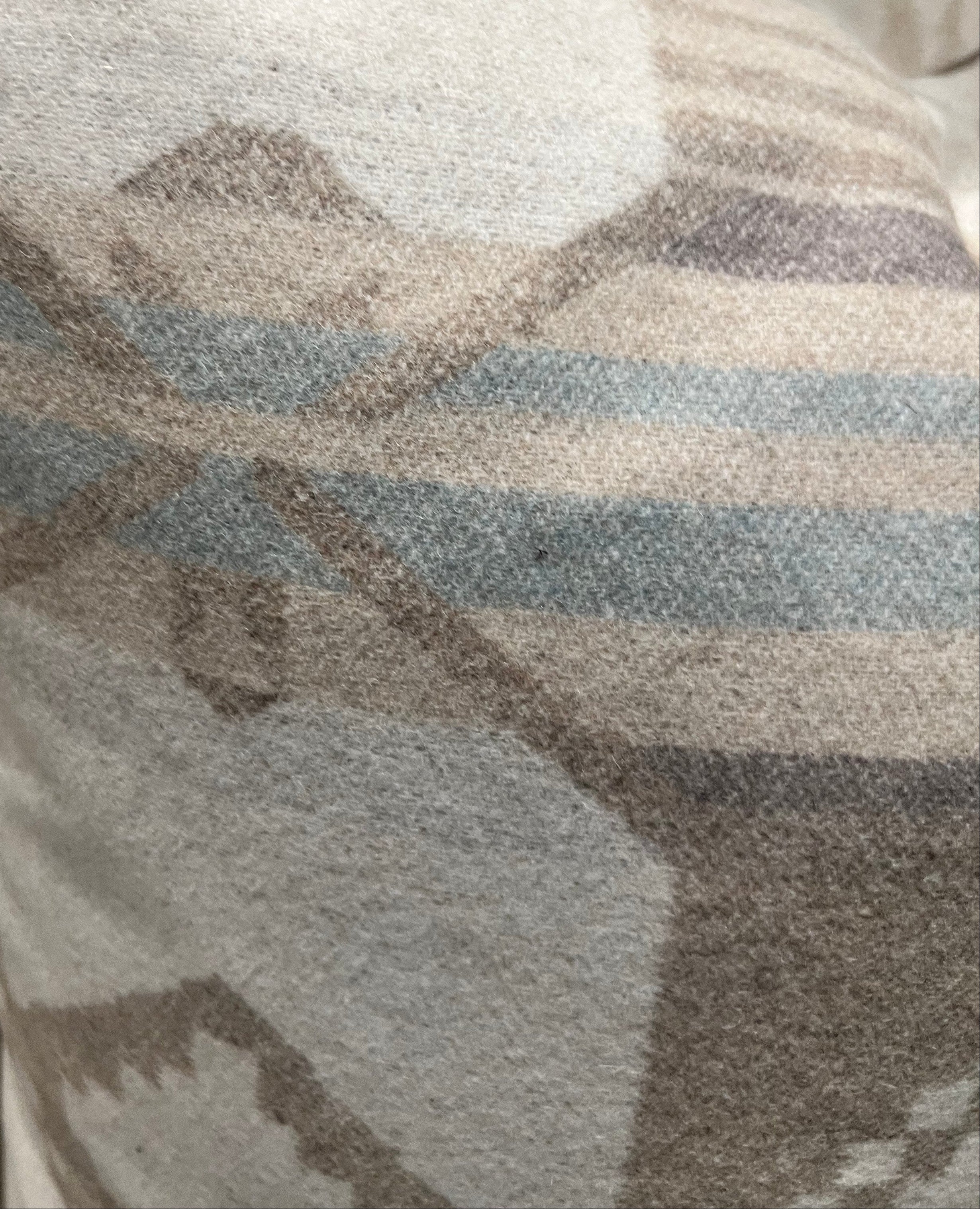 Custom Ralph Lauren Twin Lakes Pillow with Leather