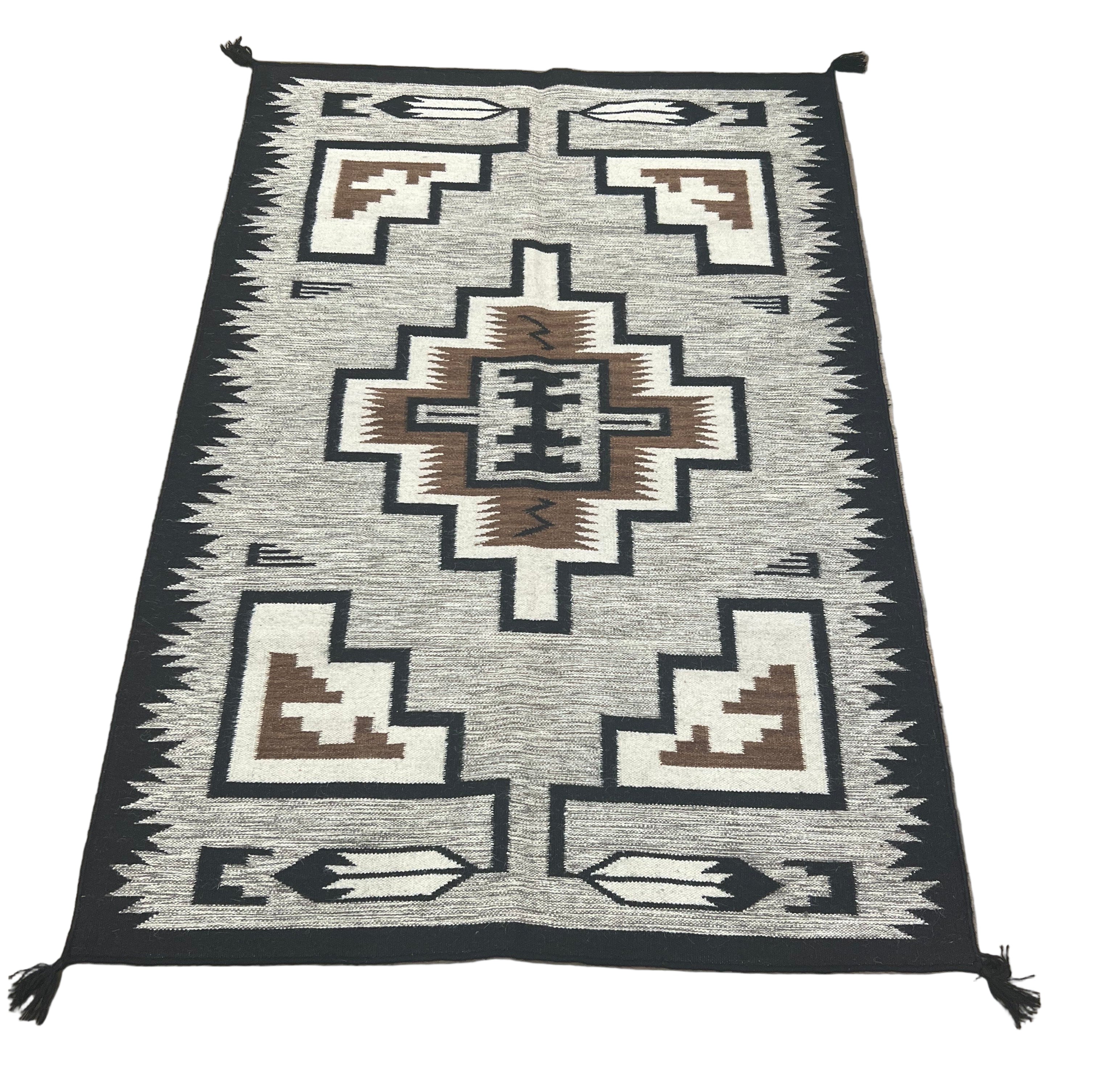 Cool Geometric Tribal Berber Rug