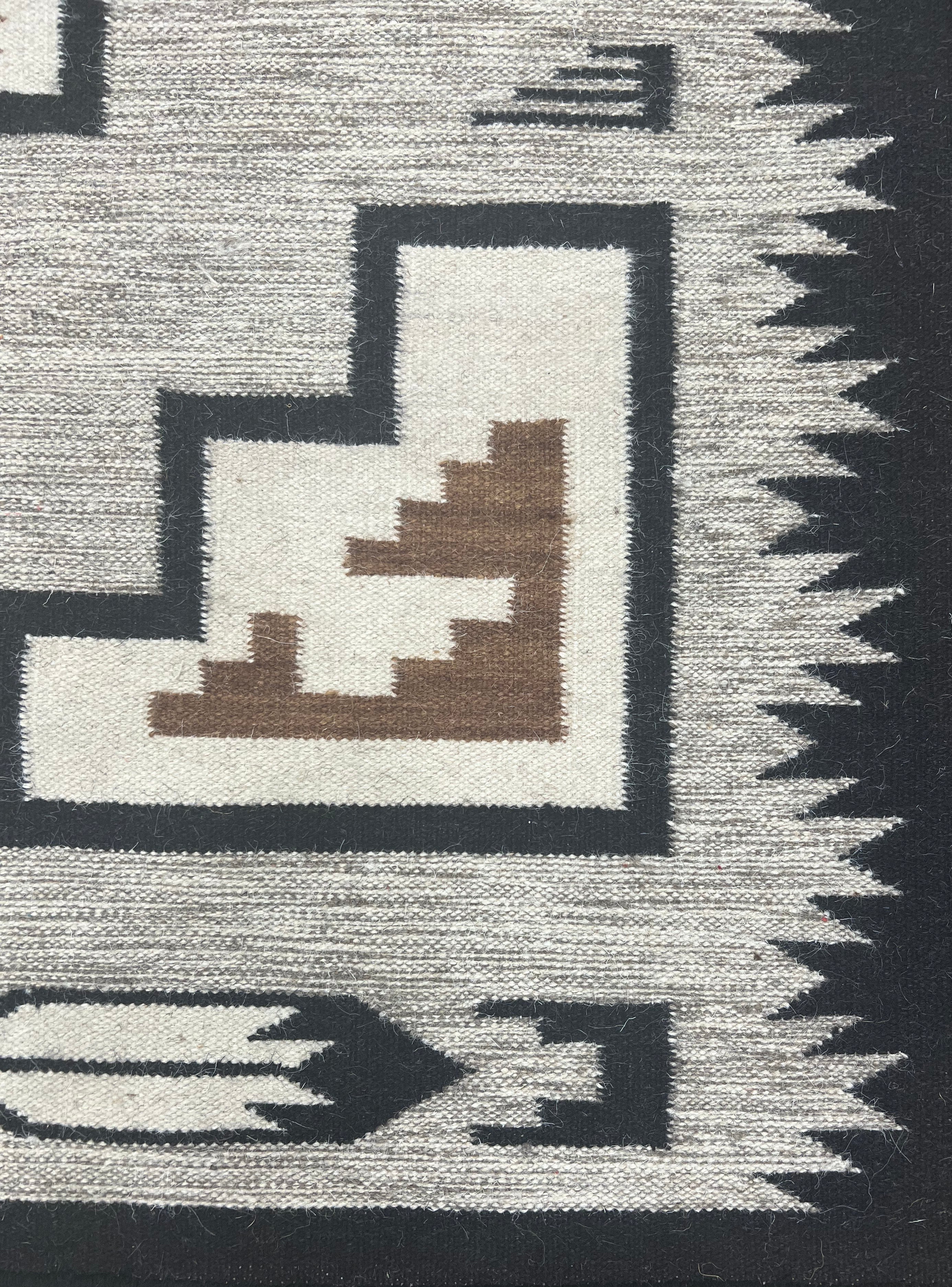 Cool Geometric Tribal Berber Rug
