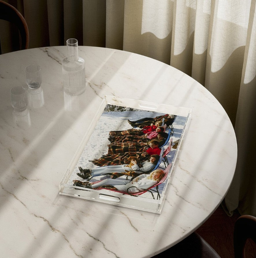 Apres Ski Tray by Slim Aarons