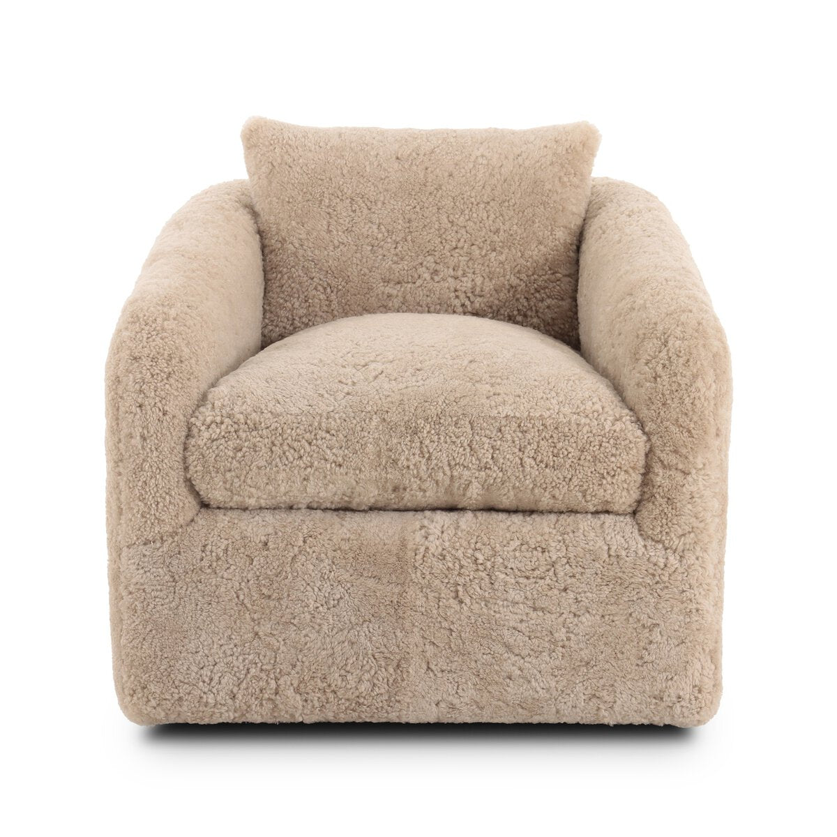 Shearling Topanga Swivel Chair