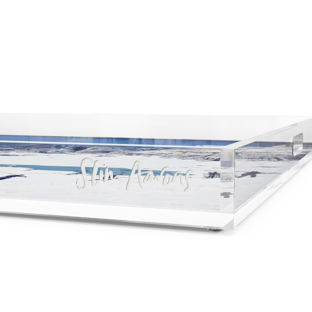 Cortina D'ampezzo Tray by Slim Aarons