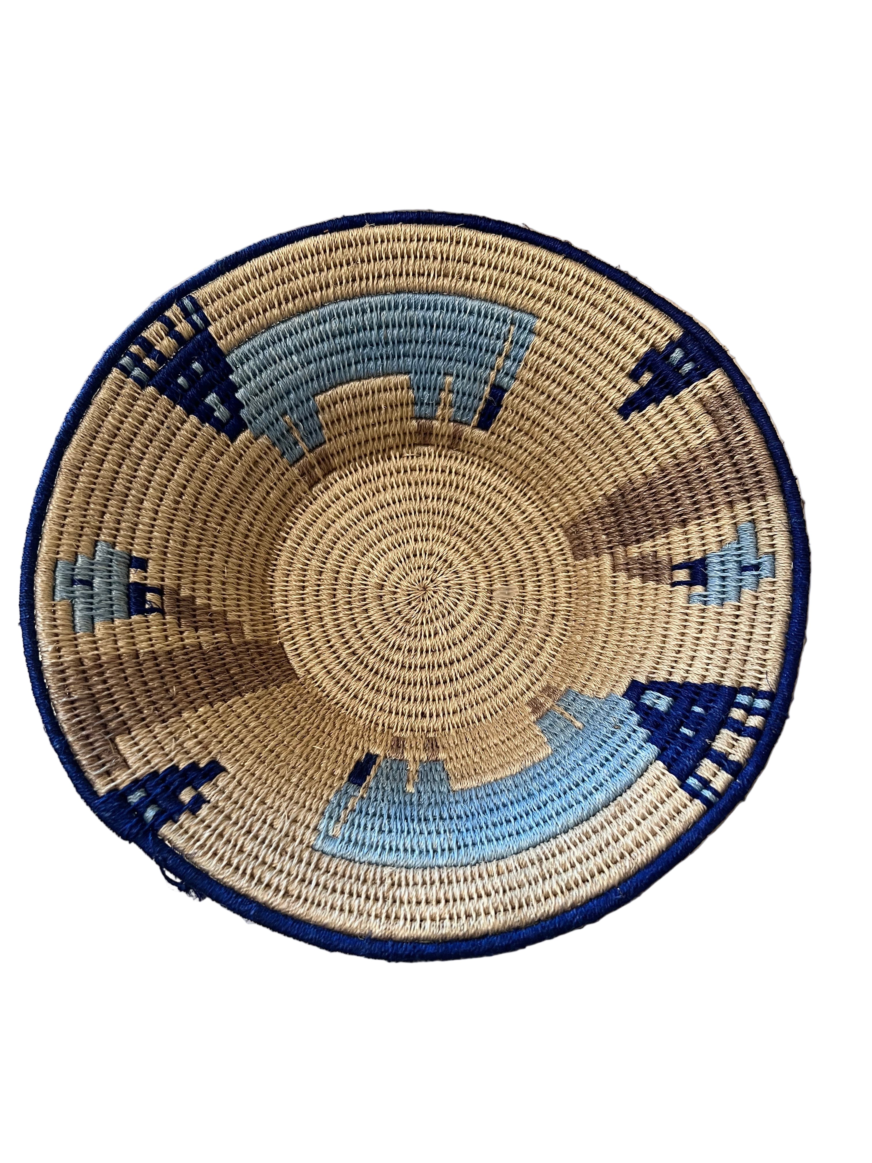 Medium Bull Woven Sisal Basket
