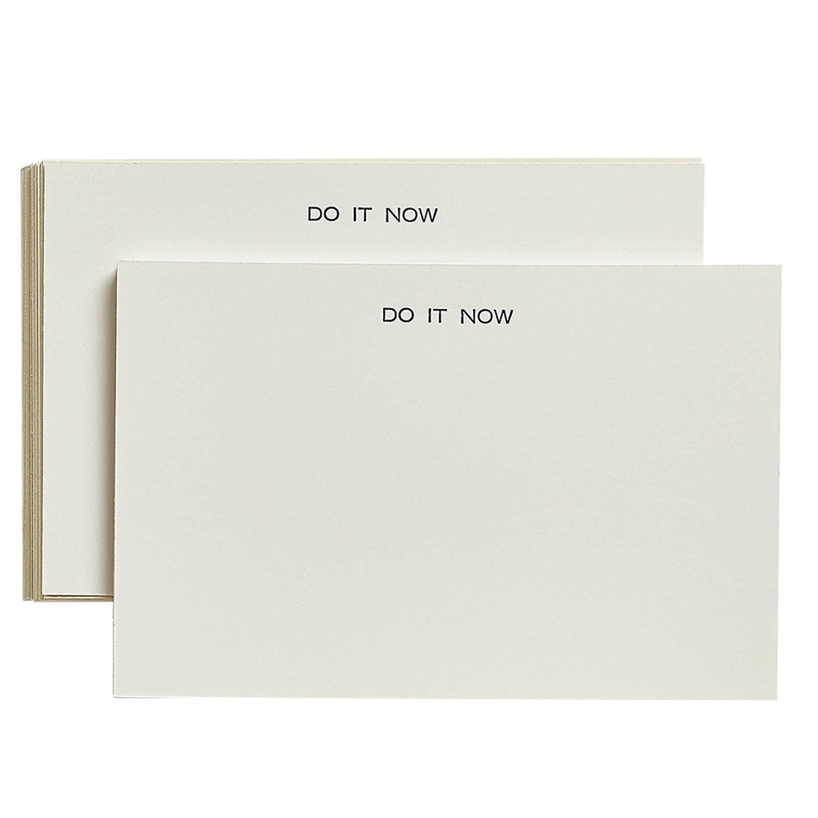 Letter Press Notes Cards