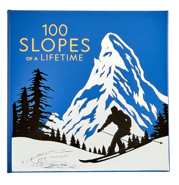 100 Slopes of a Lifetime Leather Edition Book