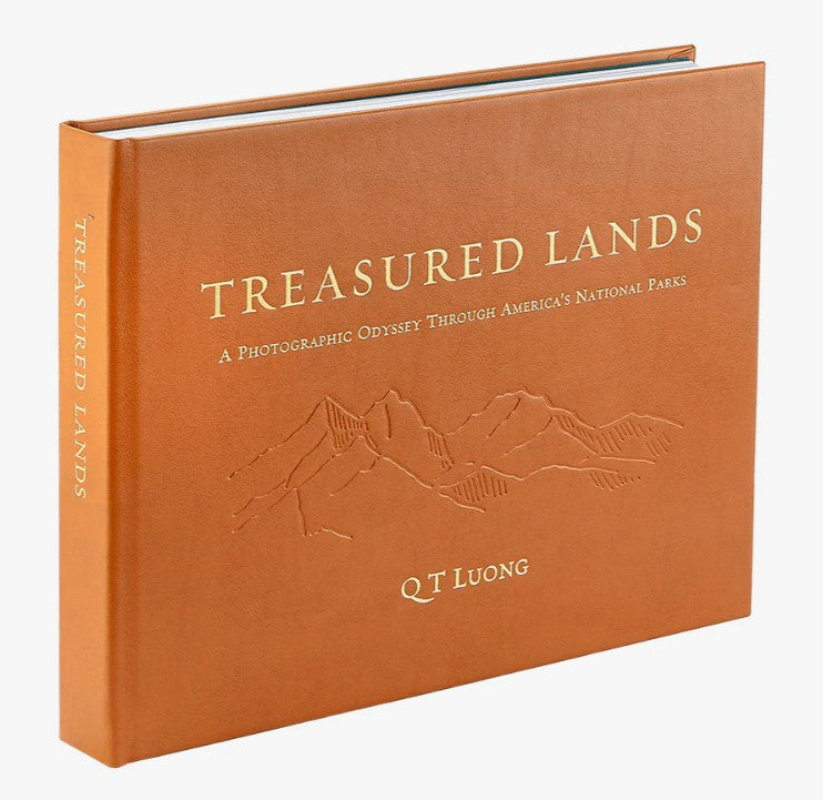 Treasured Lands-A Photographic Odyssey Through America's National Parks Leather Book