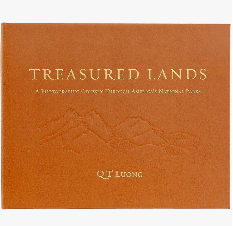Treasured Lands-A Photographic Odyssey Through America's National Parks Leather Book