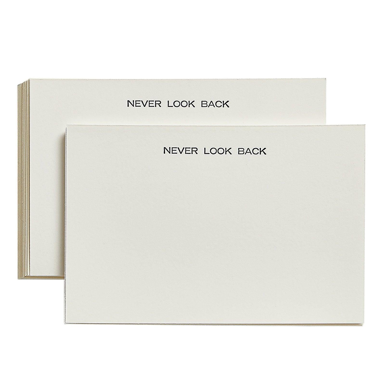 Letter Press Notes Cards