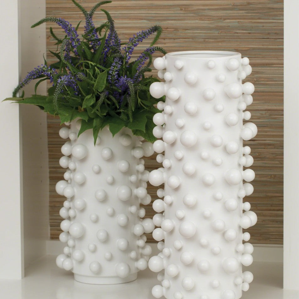 Molecule Vase-Matte White