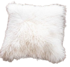 Tibetan Lamb Pillow 20x20 in.